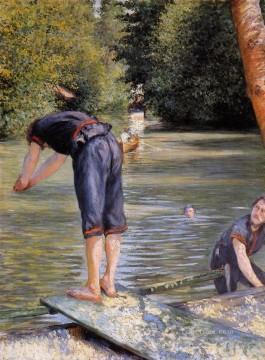 Gustave Caillebotte Painting - Bathers Gustave Caillebotte